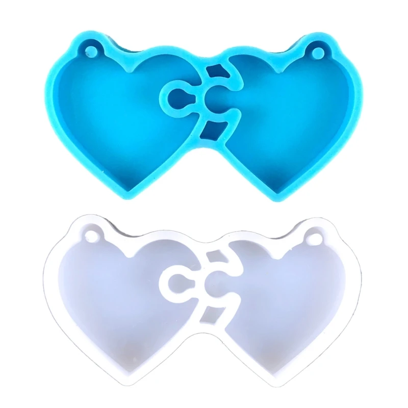 

Heart Silicone Resin Mold for Keychain Jewelry Making,DIY Pendant Charm Mold