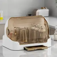 Baby Feeding Bottle Drain Rack Nipple Feeding Cup Holder with cover Storage Drying Rack Bottle Cleaning And Drying Machine