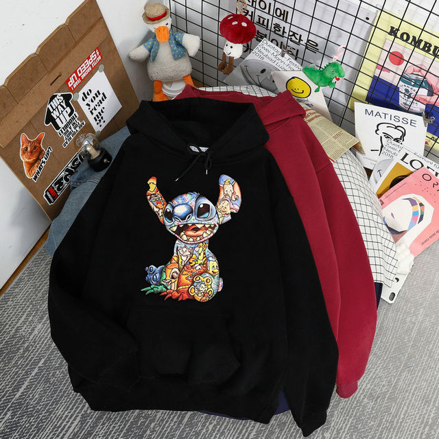 LILO & STICTCH THEMED HOODIE (2 VARIAN)