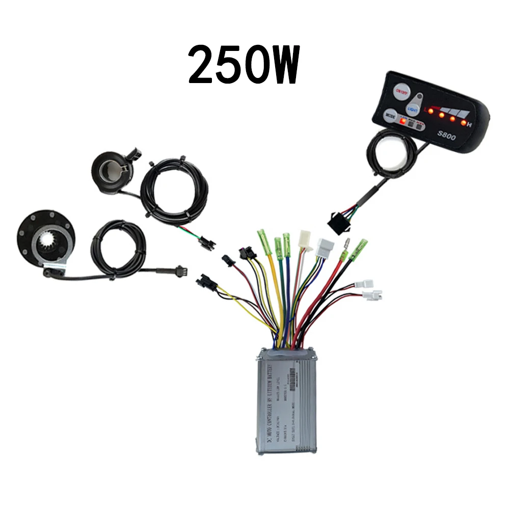 

E-Bike Brushless Speed Motor Controller S800 LED Display Panel Scooter 36/48V Waterproof Electric Bike Bicycle Accessories Parts