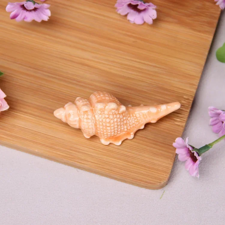 1/3PCS Japanese Cute Chopstick Holder Ceramic Tableware Colored Conch Chopstick Rest Home Table Decoration Kitchen Rest Rack