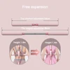 Yoga Hunchback Corrector Adjustable Stainless Steel Body Stick Cross Open Back Standing Training Stick Gym Home Sports Equipment 4