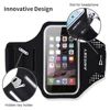 HAISSKY 6.7" Running Bag Armbands Brassard Universal On Hand Phone Pouch Waterproof GYM Workout Phone Storage Bags Arm Bands 4