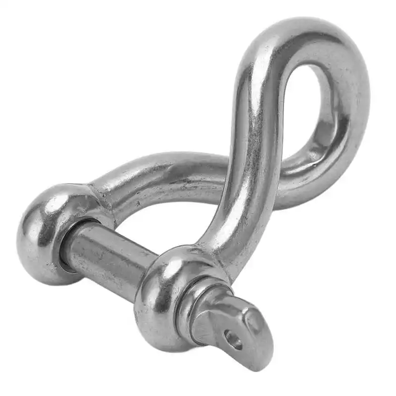 TwistShackle10mmAnchorShackleShockproofforYachtsforFishing