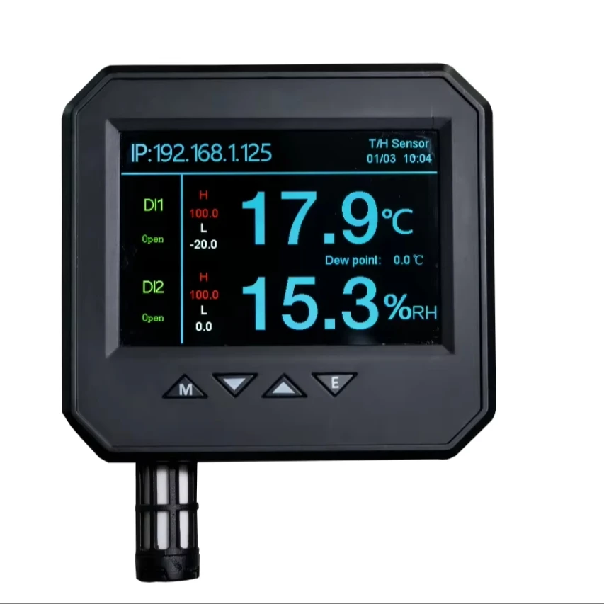 2025 New Arrivals Ethernet Temperature and Humidity Sensor IP Remote ...