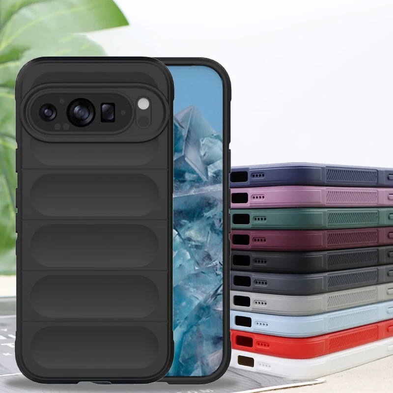 Luxury Silicone Shockproof Protective Cover - Skin-Friendly Case