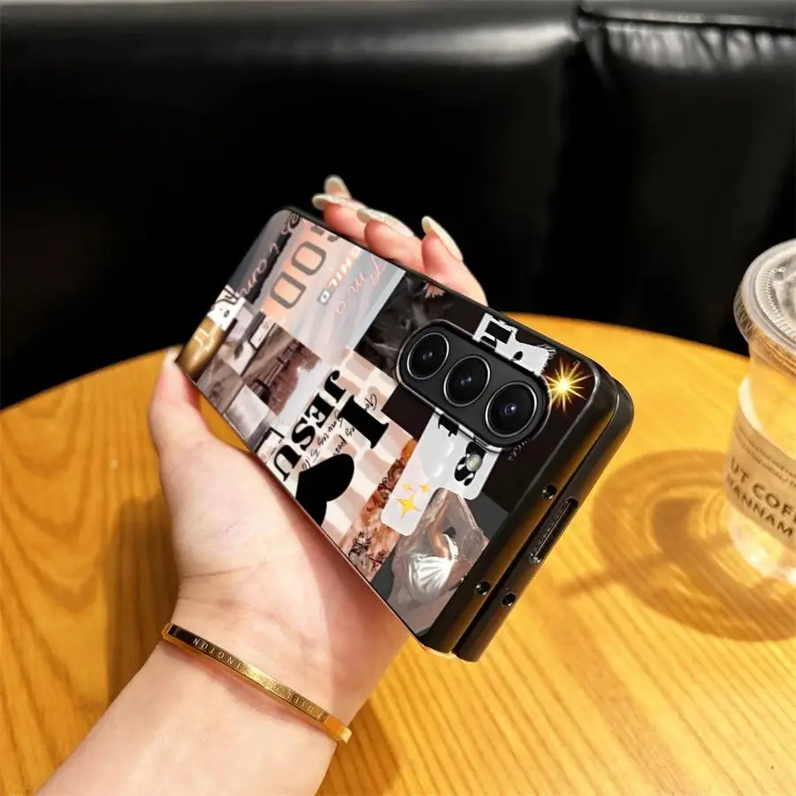 Jesus Collage Pattern Phone Cover Case