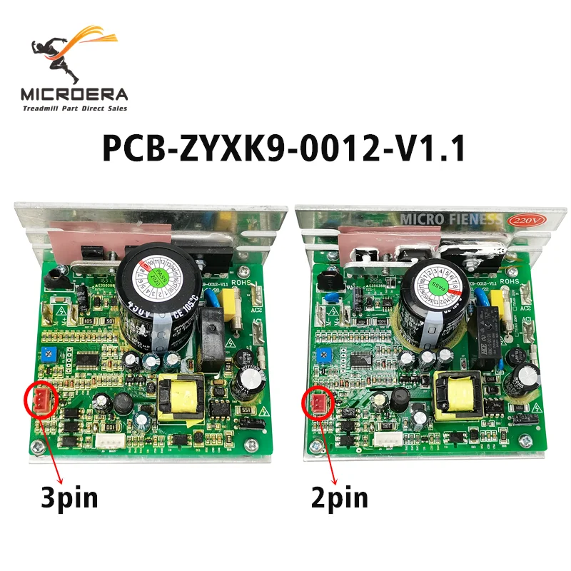 PCB-ZYXK9-0012-V1.1 Treadmill Motor Controller for BH