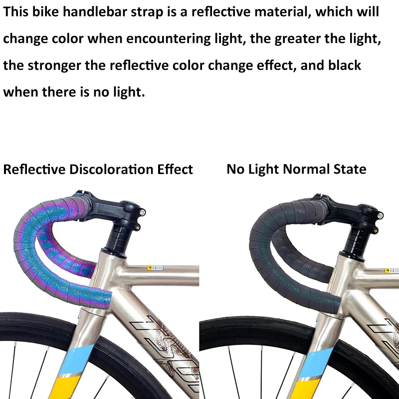 Flintronic Nastro Manubrio Bicicletta In PU EVA – 2 Pezzi Da 210 Cm, Antiscivolo, Ammortizzante 3 Mm, Con Tappi E Nastro Di Finitura