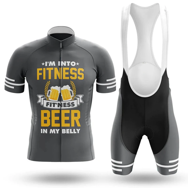 Beer Pattern Men Cycling Jersey Set Cycling Clothing Road Race Bike Suit Bicycle Bib Shorts MTB Clothes Maillot Ropa Ciclismo 3