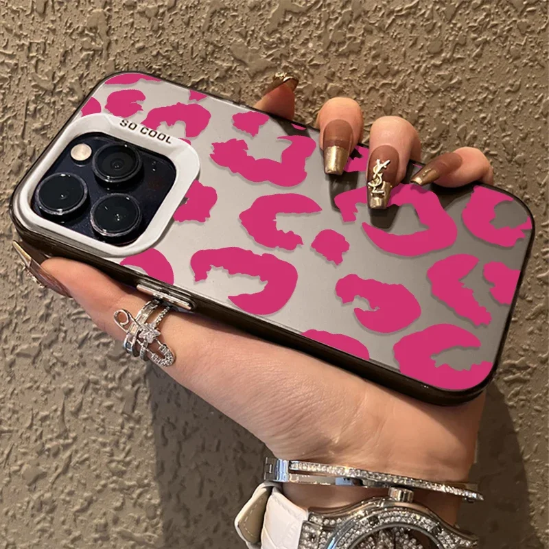 Leopard Print Luxury Matte Hard Case