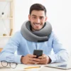 U Shaped Travel Pillow Memory Foam Neck Pillow Adjustable Straps For Airplane Car Pillow Comfort Support Pillows Rest Headrest 2