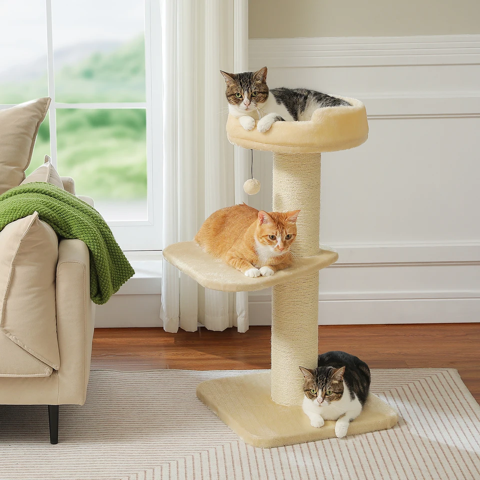 Large Cat Scratching Post and Tree Tower