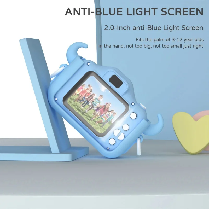 Childrens Camera 20MP Dual Lens HD 1080P Kids Digital Camera Toys Birthday Gift digital camera