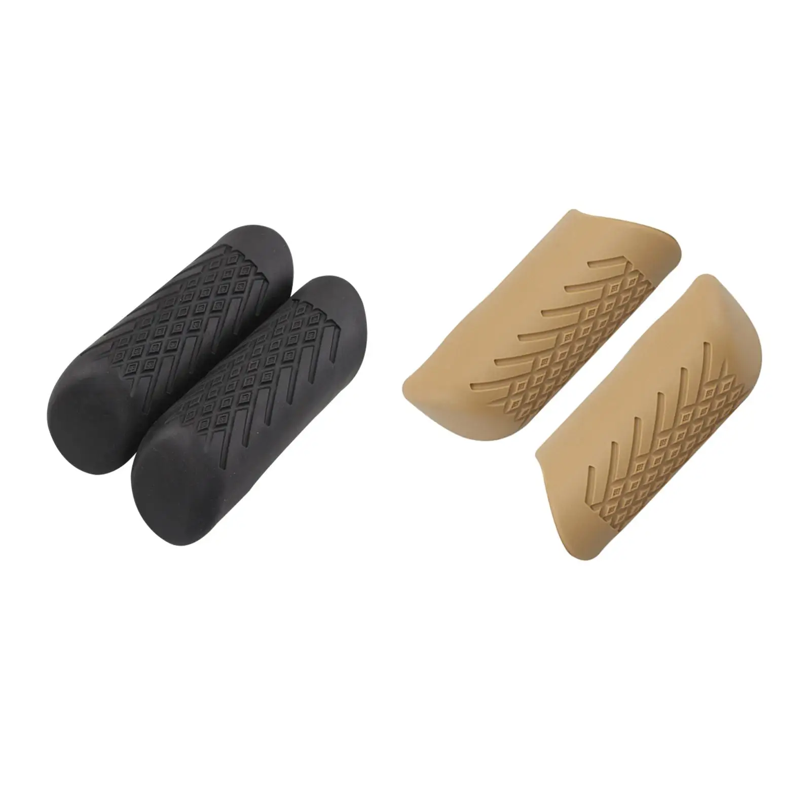 

2x Motorcycle Crash Bar Front Bumper Protective Covers Spare Parts Universal