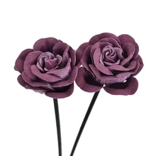 5 sztuk partia kwiat kształt fibre Stick bezogniowe aromaterapia Rattan dla Reed dyfuzory akcesoria Home Decoration tanie tanio CN (pochodzenie)