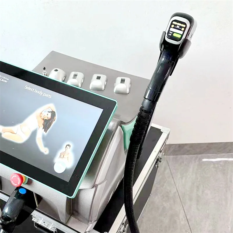 GZ Diode Laser Hair Removal Machine Triple Wavelength Ice Titanium Permanent Hair Removal For Salon Use