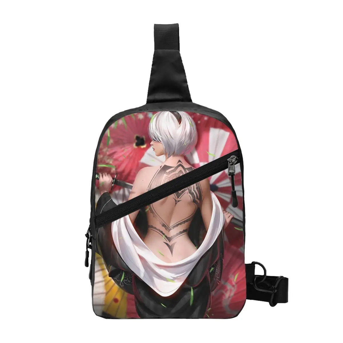 

Сумка-слинг Nier Automata для девушек с аниме Hentai, сексуальный YoRHa 2B бедра, тамп, ягодицы, плечи, нагрудный рюкзак через плечо, рюкзак для путешествий
