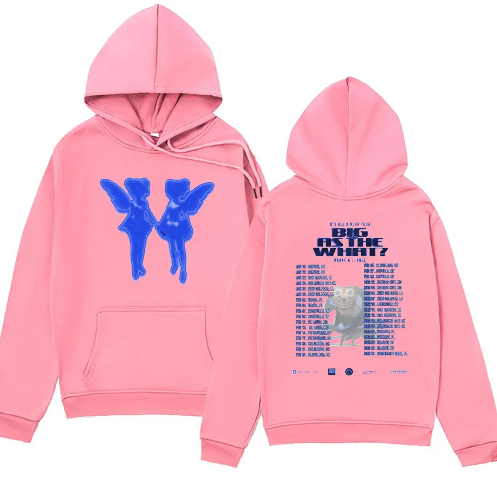Vintage Drake for All The Dogs Scary Hours Edition Album Cover Tour 2024 New Hoodie Men Women's Long Sleeve Hooded Sweatshirts