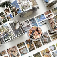 JIANWU 50mm*300cm Romantic Holiday Series Kawaii Travel Landscaping Material Collage Tape Creative DIY Journal Stationery 1
