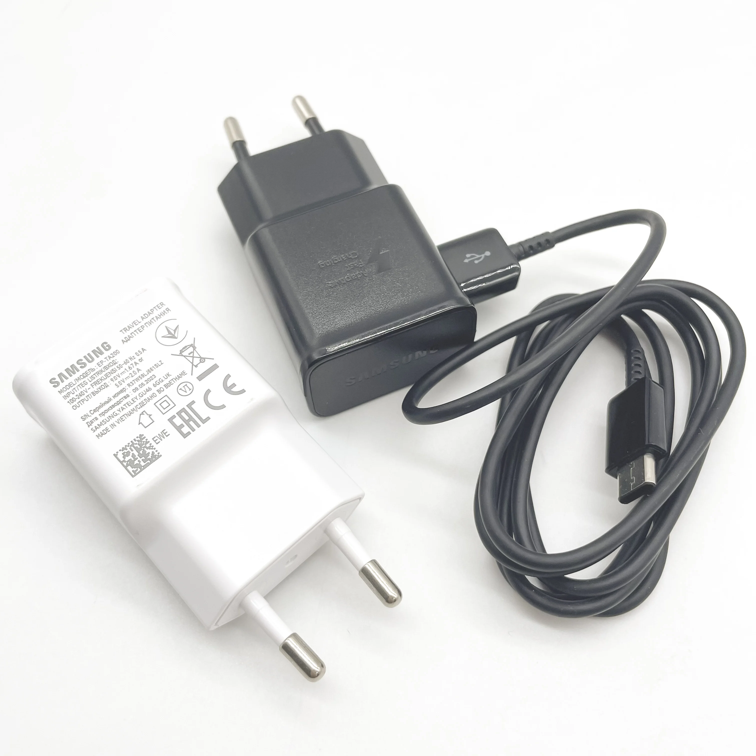 Fast Charging 15W Wall Adapter with USB C Cable