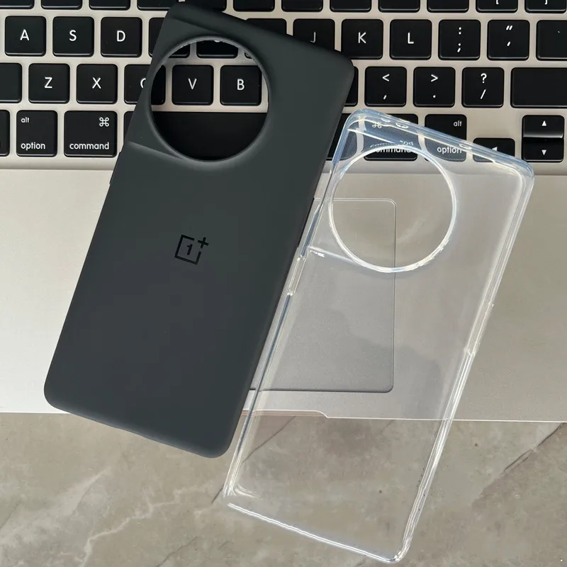 OnePlus 11 ACE2/11R용 슬림 소프트 백 케이스 충격 방지 매트 고무 스킨 오리지널 커버