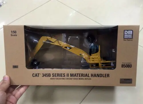 Cat 345B Series II Material Handler 1/50 Scale Metal Construction Vehicles Model DieCast Masters DM85080