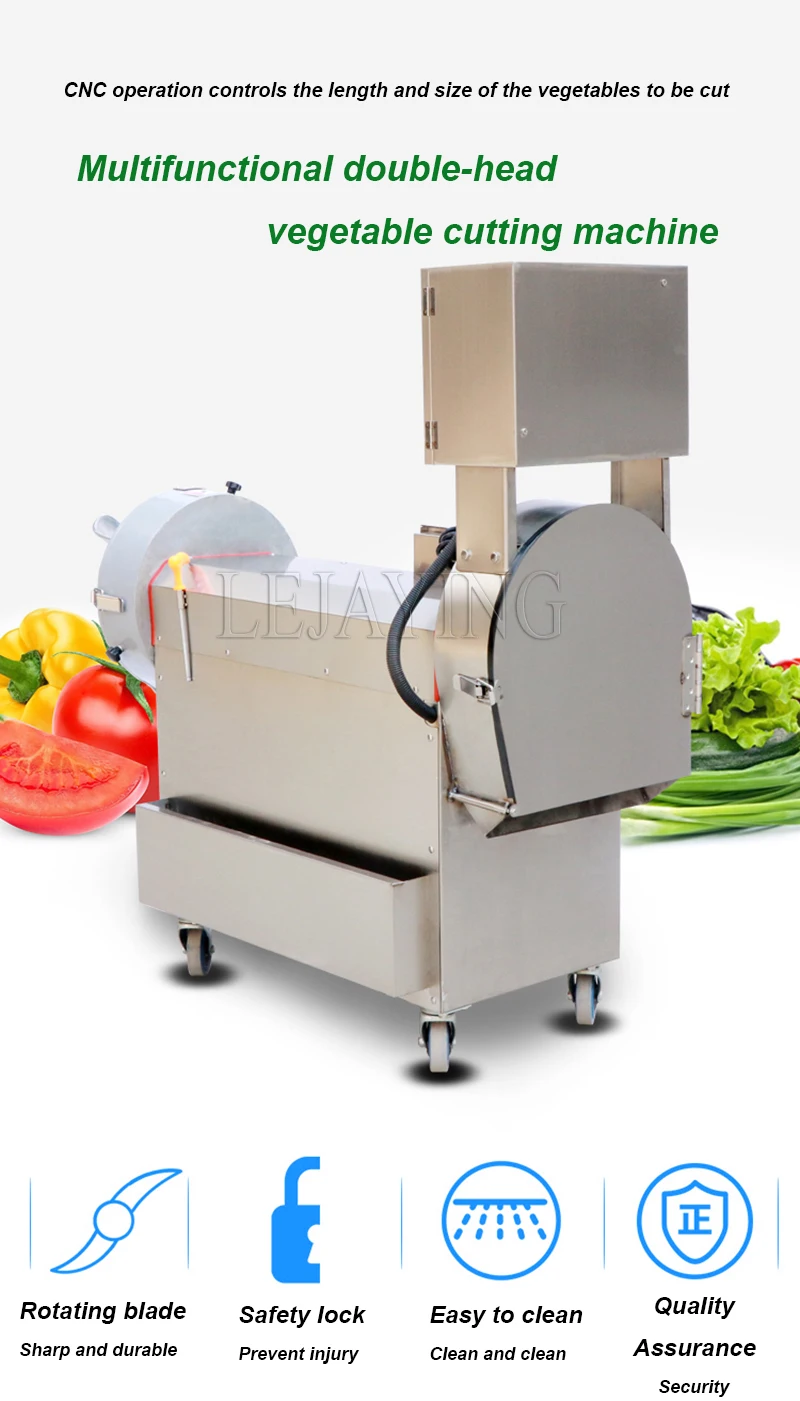 Description Picture 3 of itemElectric Food Vegetable Shredder Slicer Diced Cutting Machine Celery Green Onion Vegetable Cutting Machine