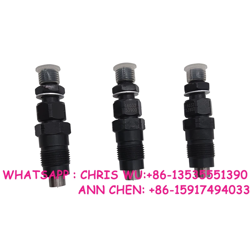 

3pcs Universal Fuel Injector Nozzle For Reman Kubota 16032-53000 16032-53902 D1105 D1105T D1005 D905 1G065-53000 16261-53000