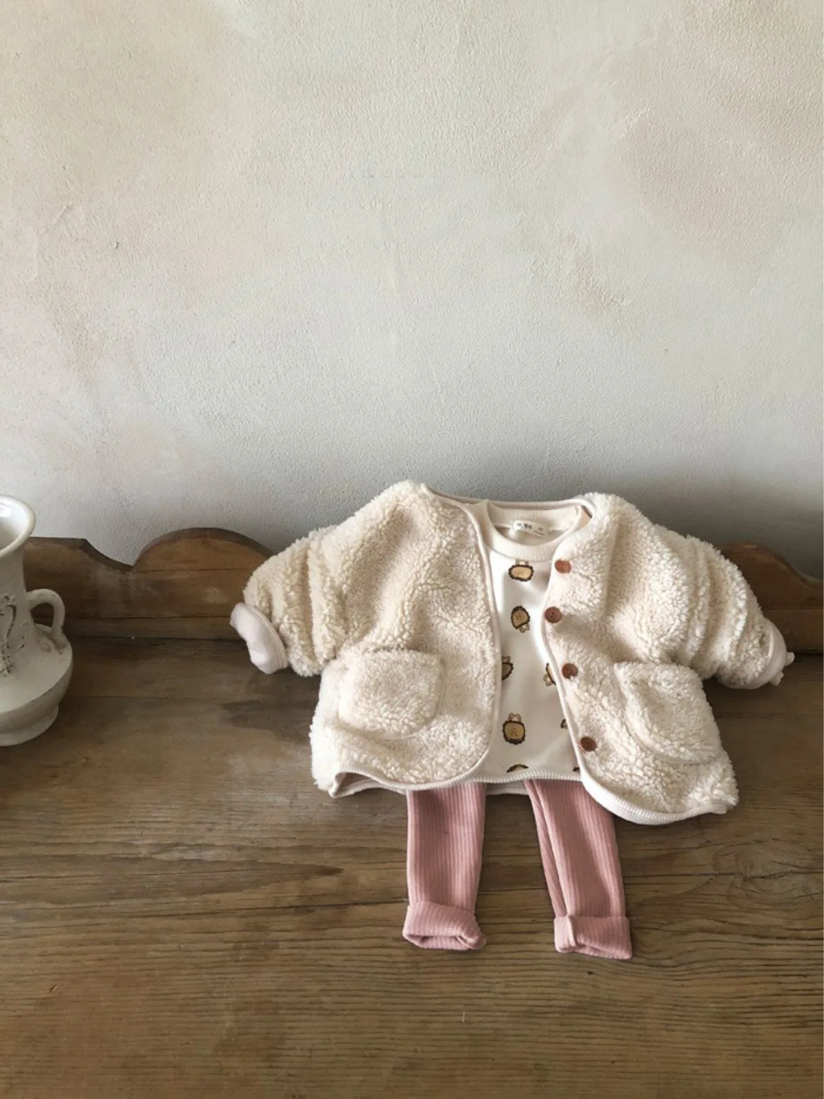 2025 Winter Basic Cotton Kids Baby Girls Ribbed Leggings Solid Color Infant Girls Elastic Pants Best Matching Girls Leggings