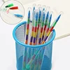 4Pcs 10colors DIY Replaceable Crayons Oil Pastel Creative Colored Pencil Graffiti Pen For Kids Painting Drawing Cute Stationery 6
