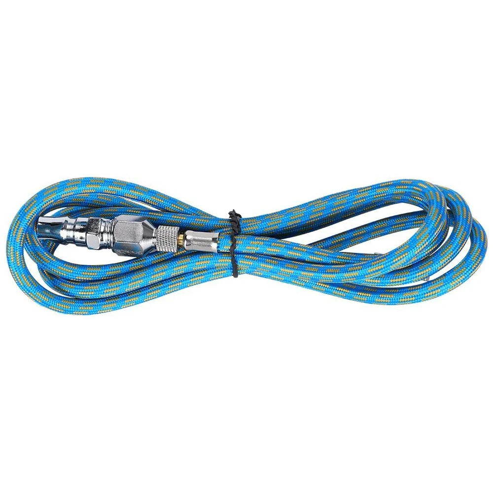 Airbrush Hose Nylon Braided Air Brush Hose With Standard 1/8" Size Fitting 1/4" For Connect Airbrush Painting Tools Compressor 6