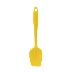 High - Temperature Resistant Non - Stick Silicone Baking Spatula (Yellow)