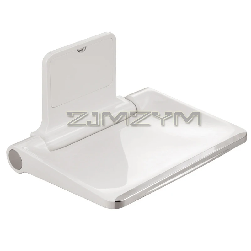 Wall Mounted Shower Seat Ecofresh 200kg Bearing Folding Bathroom Stool Home Barrier-free Toilet Chair Porch Shoe Changing Stool 2