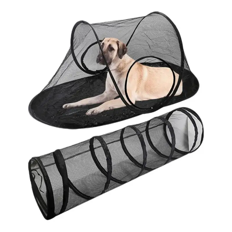 

Cat Tunnel Portable Foldable Cat Interactive Training Toys Kitty Fun Toy Tunnel For Dog Cats Kitty And Small Animals Playing Toy
