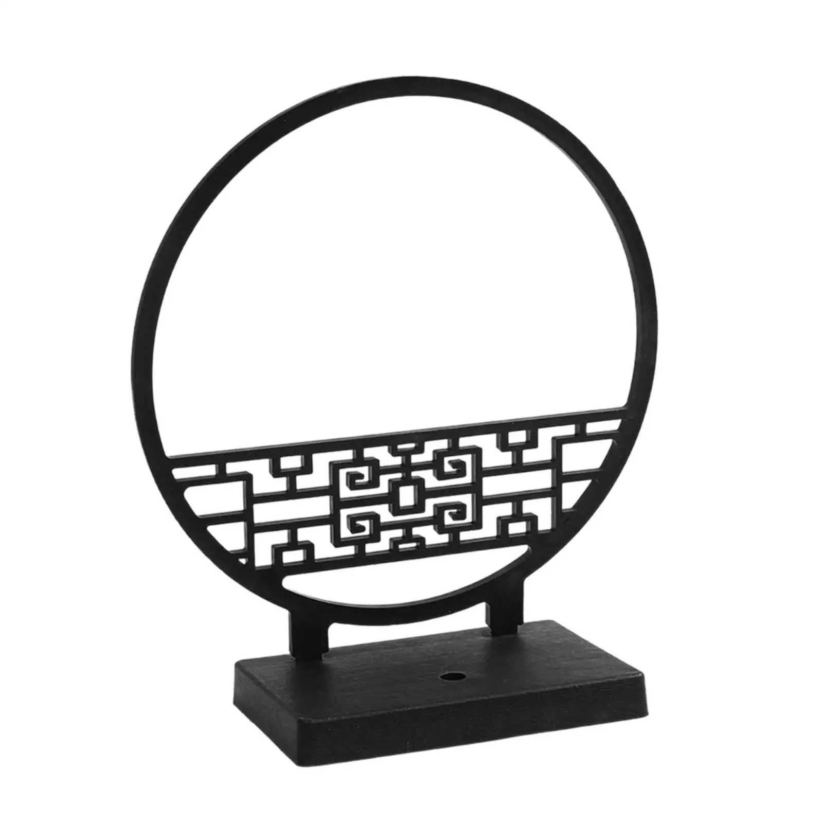 Tabletop Decoration Bonsai Accessory Elegant DIY Plant Stand Chinese Screen Ornament for Bedroom Home Entrance Bookstore Hotel