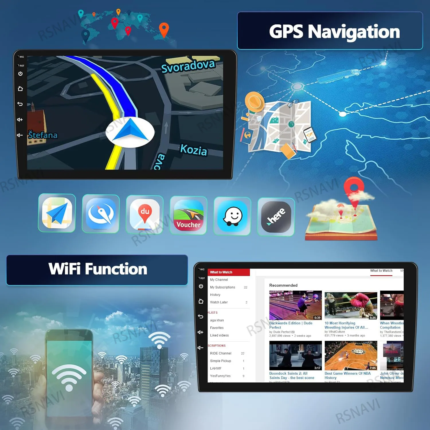 For Mazda 3 II BL 2009-2013 Wireless CarPlay Android Auto Car
