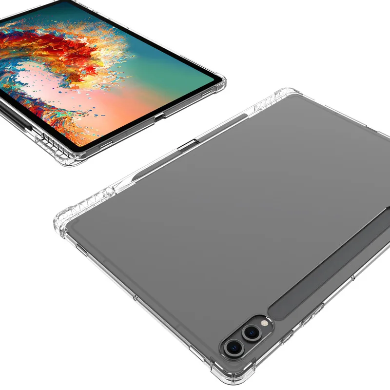Shockproof Soft TPU Tablet Cover with Pencil Holder