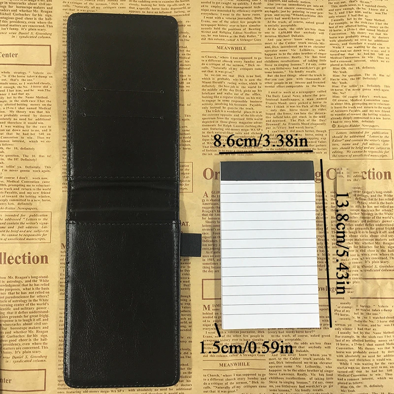 Roosea 10 Pièces Recharge Cahier Vierge A7, Bloc Notes De Poche A7