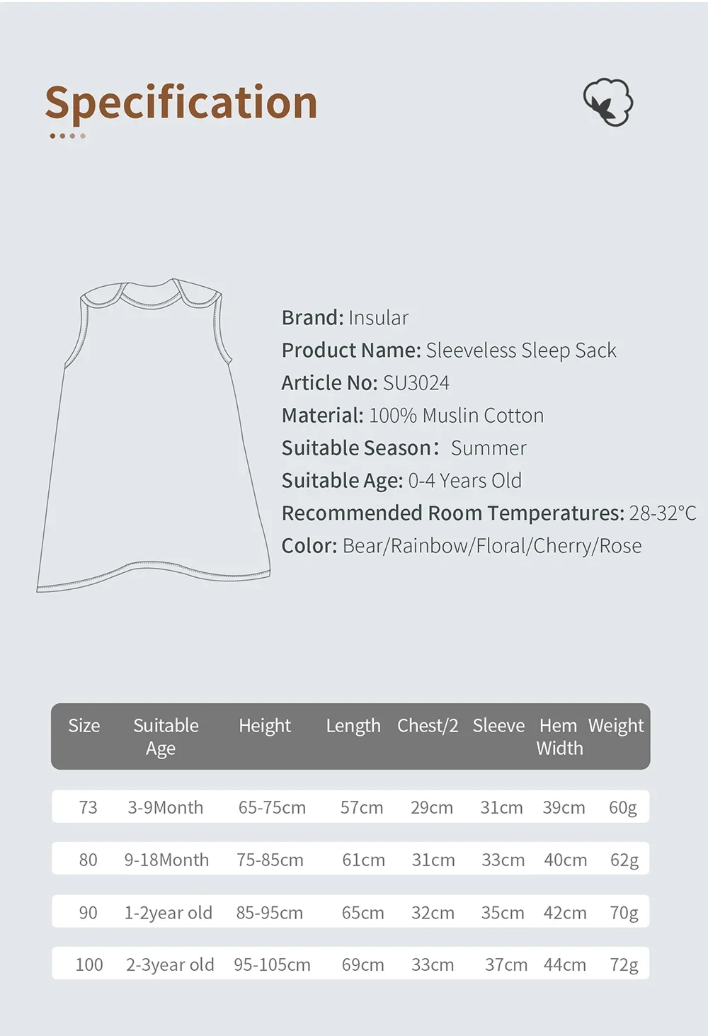 Newborn Baby Bodysuit Spring Baby Clothes Summer Girl Pajama Romper Soft Jumpsuit Cartoon Sleeping Bag Clothes 0 to 9 Months