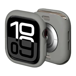 Shockproof Protective Silicone Bumper Case for 46mm Series 10 11 (Deep gray)