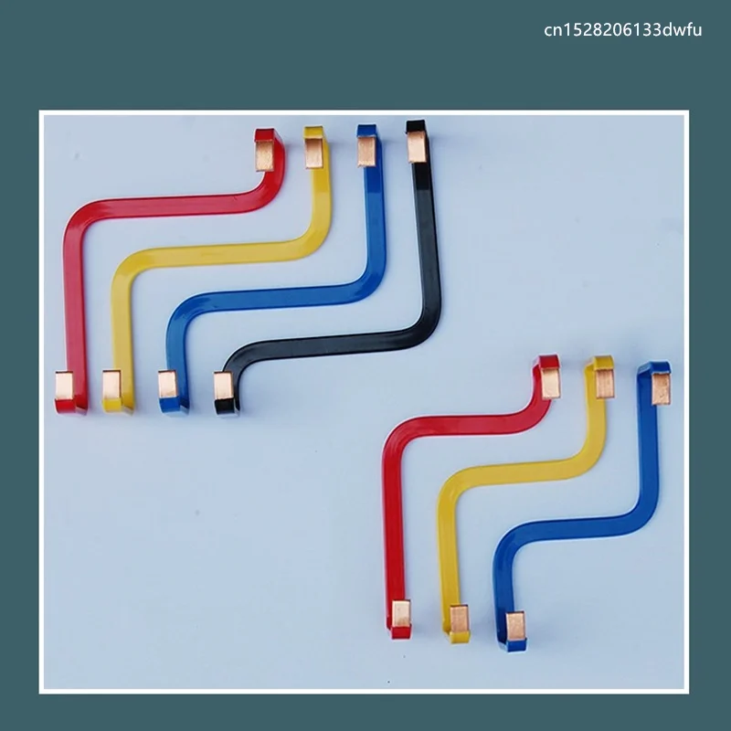 Sbarra Di Dispersione Interruttore Di Circuito Collegamento Di Alimentazione Pezzo Di Piegatura Assemblaggio Di Sicurezza 2P 3P 4P Mcb Rcbo Cavo Elett