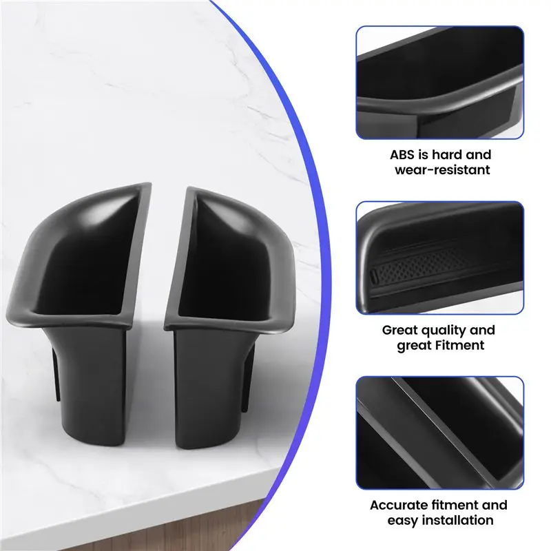 A76T-메르세데스 벤츠 2010-2015 E 클래스 W212 E200 E260 E320 도어 핸들 컨테이너 홀더 트레이 보관함 자동차 정리함 액세서리