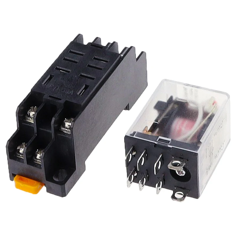 LY2NJ, JQX-13F, DC12V, DC24V, AC110V, AC220V, 10A,