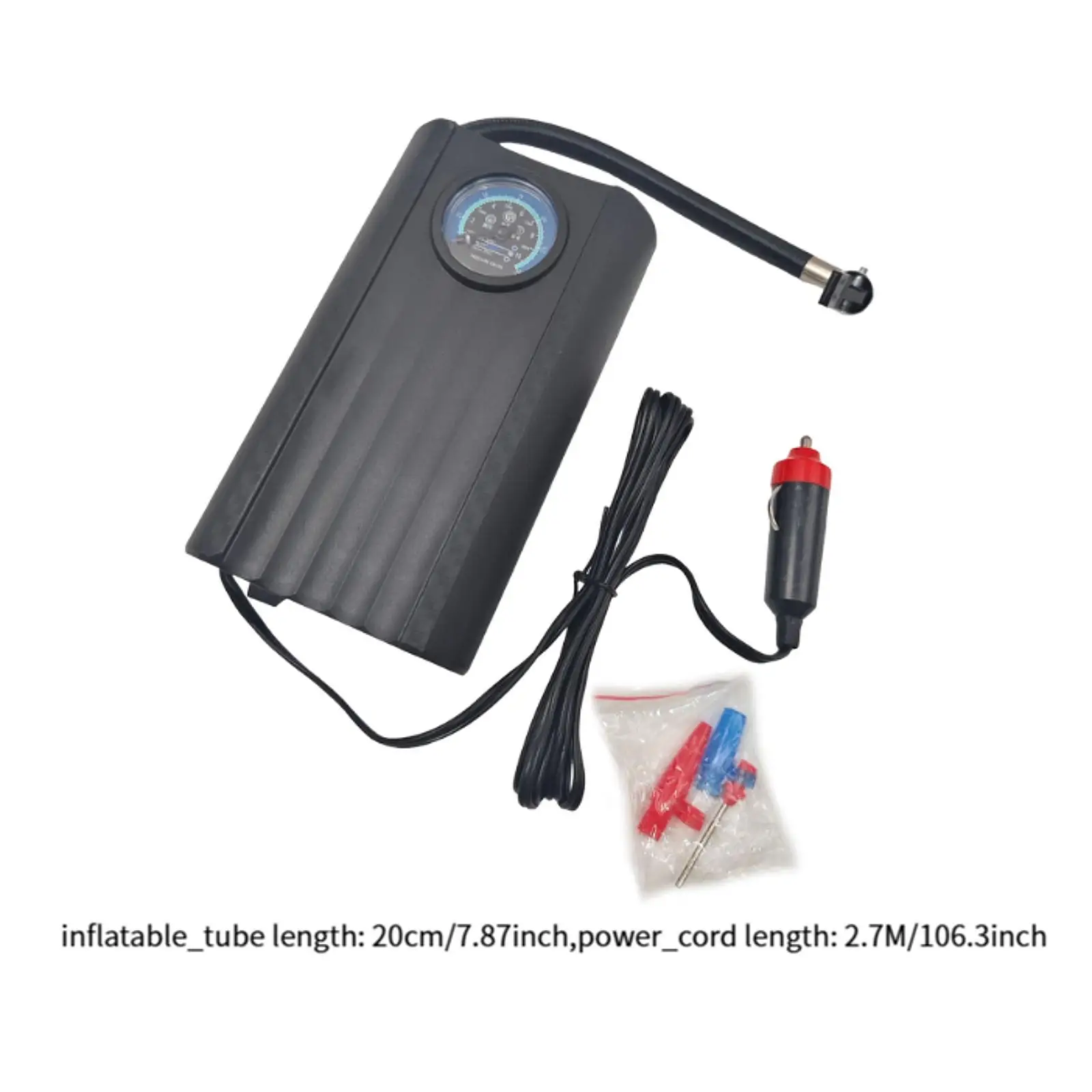 Car Air Pump Tire Inflator Lightweight Universal Practical Sturdy Car Inflatable