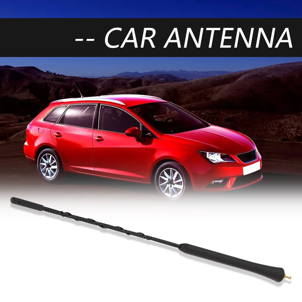 편리한 교체용 자동차 액세서리 SEAT Altea 5P Arosa 6H Ibiza 6J 6L Cordoba Leon 1M 1P용 30cm 안테나 마스트