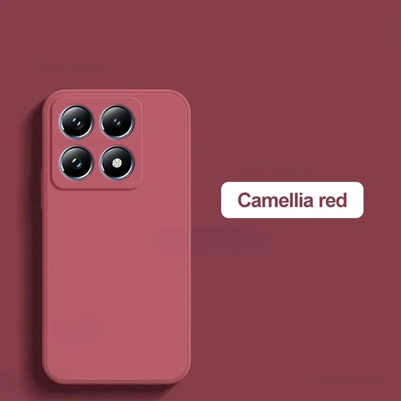 Premium Liquid Silicone Shockproof Phone Case - Lightweight Soft TPU Protective Back Cover