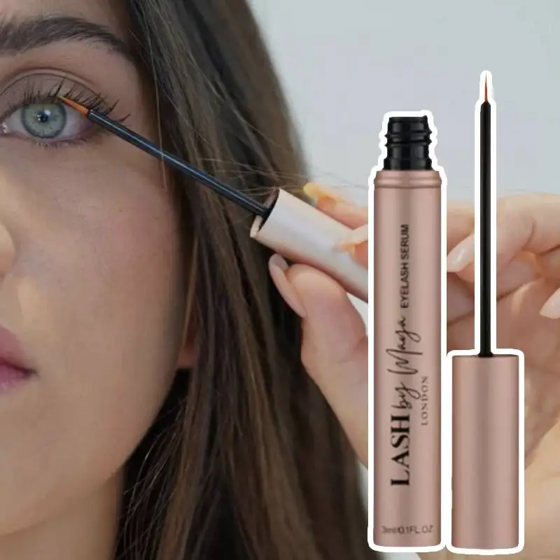 Wimpergroeiserum voor meer dichtheid, waterdicht, natuurlijk serum, ultrafijne zwarte mascara voor vollere, dikkere ogen._voghion.com