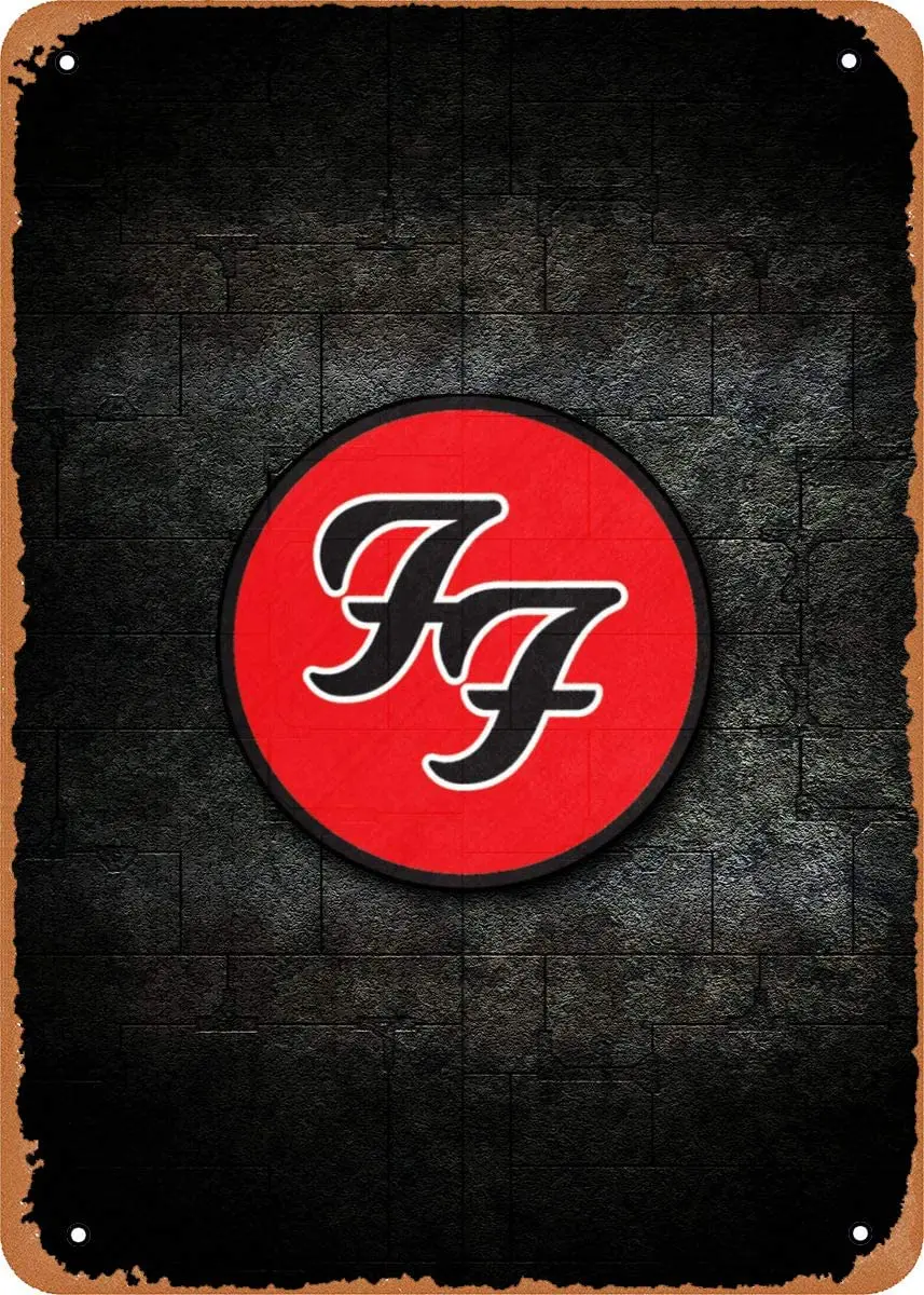Pegatina De Vinilo De Foo Fighters Para Coche, Ventana O Pared 2 Tama Os Color 616740