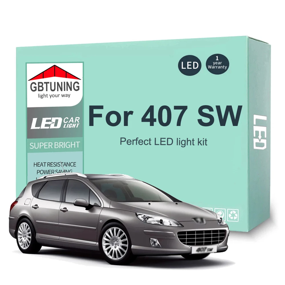 Pack LED PEUGEOT 407 (6D_) 2.0 BioFlex (2007 à 2011) – Pack Complet main image 1